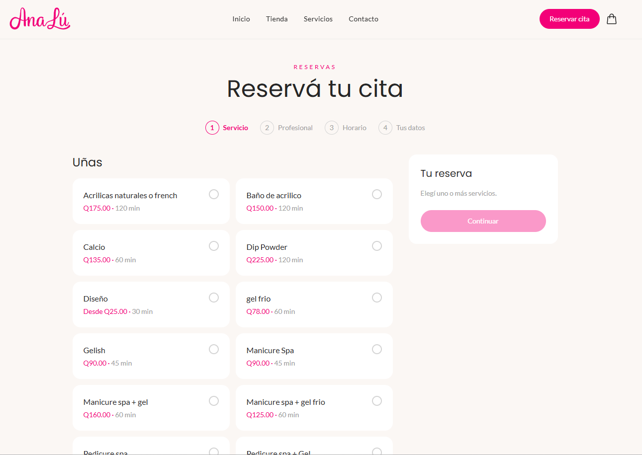 Salón Analú, captura 1